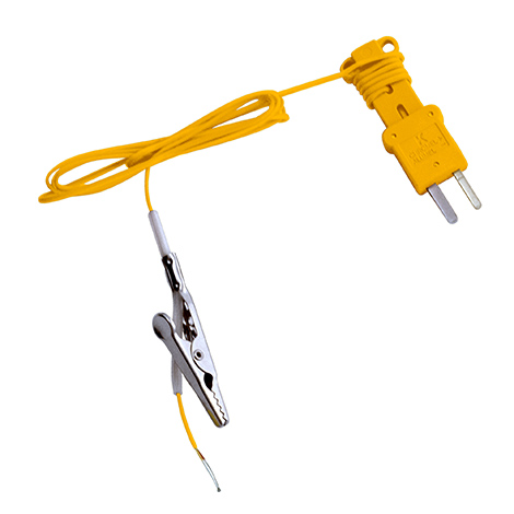 その他 ko ATA1: K -Type Thermocouple with Alligator Clip For HVACR Techs
