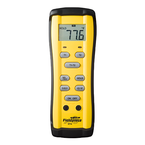 Fieldpiece ST4 – Dual Temperature Meter Type K