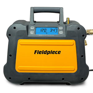 fieldpiece mr45 devp gm5 introduces recovered refrigerant